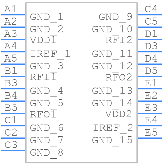F6921AVRI - Renesas Electronics - PCB symbol