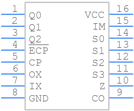 5962-9051801MEA - Renesas Electronics - PCB symbol