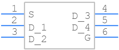 HAT1069C-EL-E - Renesas Electronics - PCB symbol