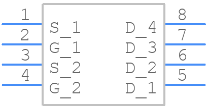 HAT2016R-EL-E - Renesas Electronics - PCB symbol