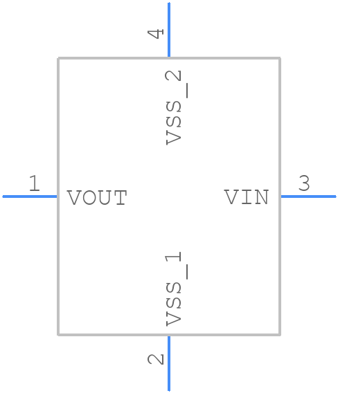 XC6701DJ02PR-G - Torex - PCB symbol