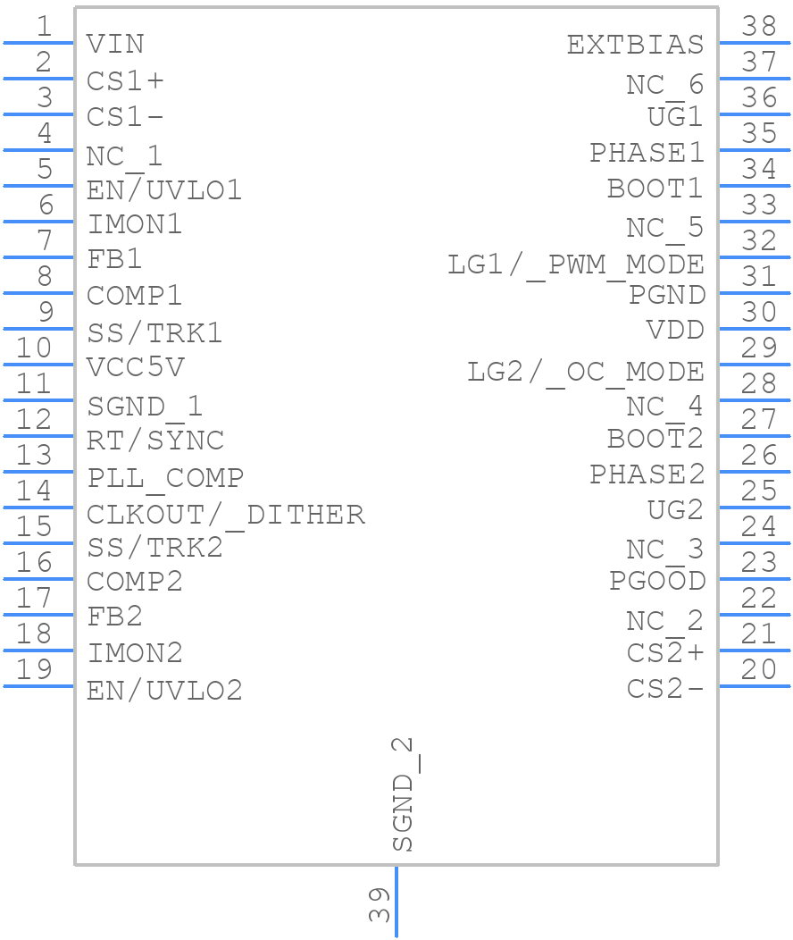 ISL81802FVEZ-T - Renesas Electronics - PCB symbol