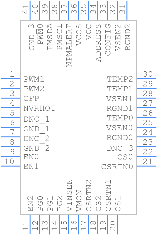 ISL68221IRAZ - Renesas Electronics - PCB symbol