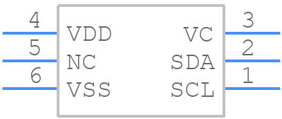 HS3104 - Renesas Electronics - PCB symbol