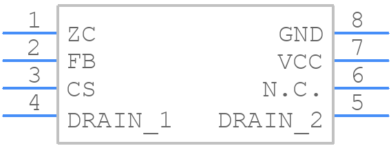ICE2QR4765 - Infineon - PCB symbol