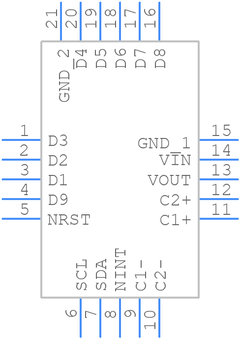 ADP8866ACPZ-R7 - Analog Devices - PCB symbol