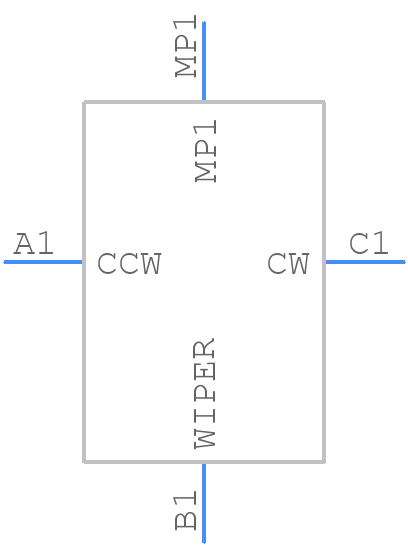 EVM1ESX30B15 - Panasonic - PCB symbol