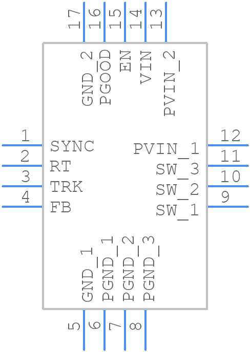 ADP2164ACPZ-1.8-R7 - Analog Devices - PCB symbol
