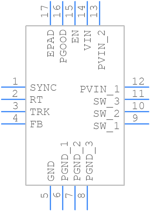 ADP2164ACPZ-R7 - Analog Devices - PCB symbol