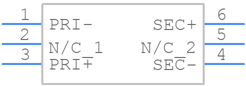 SM501-1 - Datatronic - PCB symbol