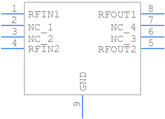 QPL1815SR - Qorvo - PCB symbol