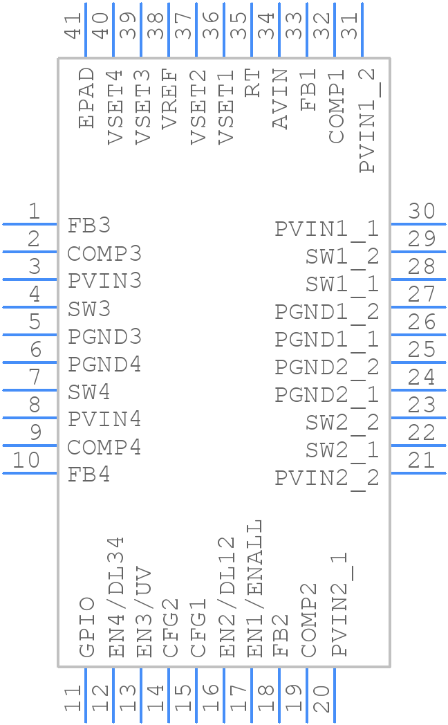 ADP5014ACPZ-R7 - Analog Devices - PCB symbol