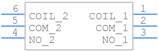 HF115F012-1HS3A - Hongfa - PCB symbol