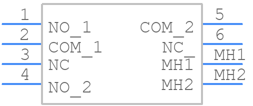 E201J1ABE22 - LITTELFUSE - PCB symbol