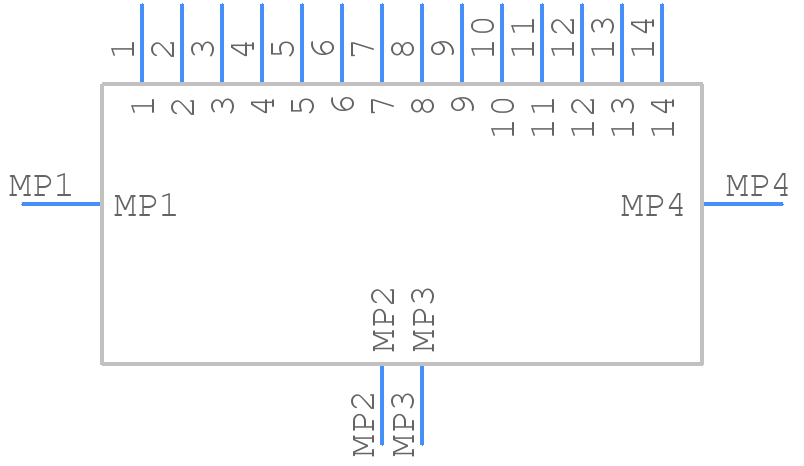 086262014340846+ - Kyocera AVX - PCB symbol