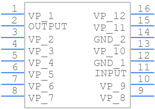 TDA7010T - Nexperia - PCB symbol