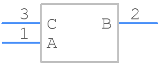 TS53YL - Vishay - PCB symbol