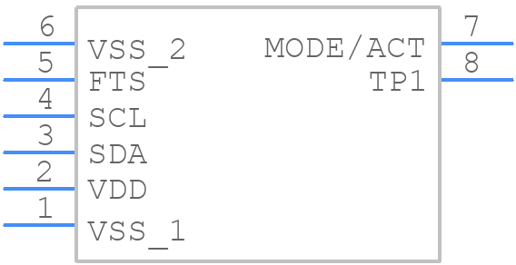 HT7M2126 - Holtek - PCB symbol