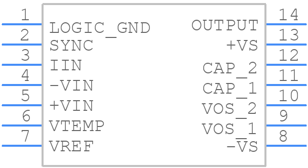 AD5370703D - Analog Devices - PCB symbol