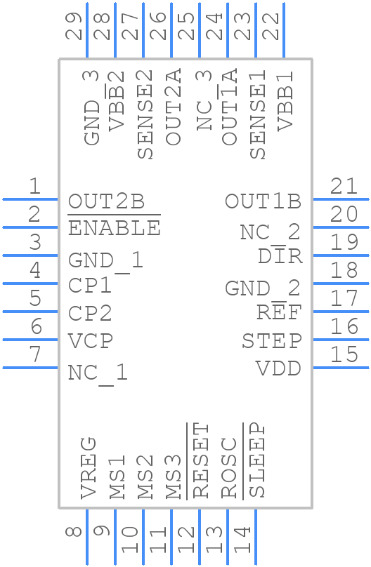 A4988 - Pololu - PCB symbol