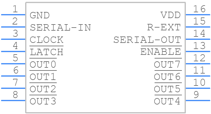 TB62777FNG - Toshiba - PCB symbol