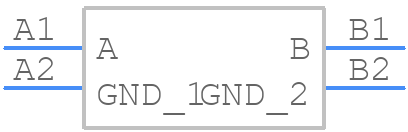 SN65220YZBR - Texas Instruments - PCB symbol
