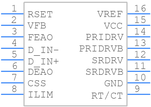 CM6901XISTR - CHAMPION - PCB symbol