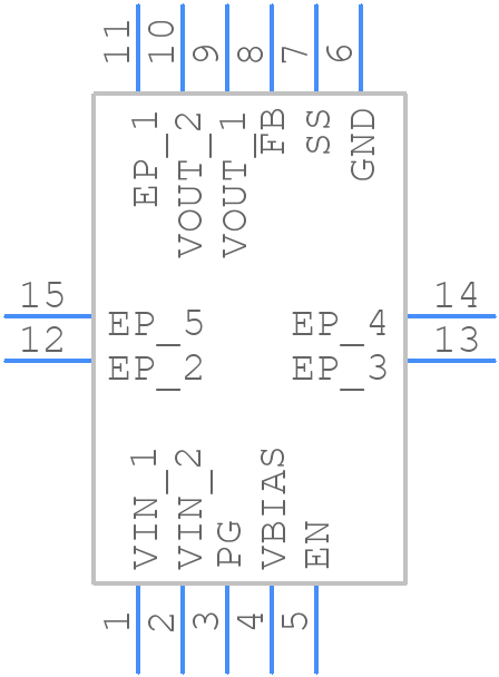 LD59150PUR - STMicroelectronics - PCB symbol