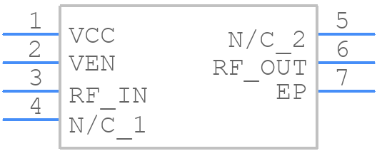 SKY65723-81 - Skyworks - PCB symbol