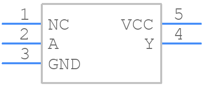 MC74VHC1GT04DBVT1G - onsemi - PCB symbol