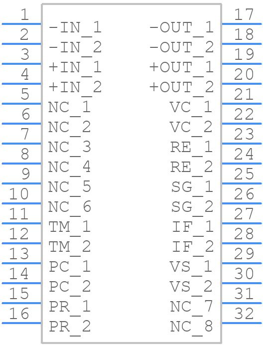 PRM48BF480T400B00 - VICOR - PCB symbol
