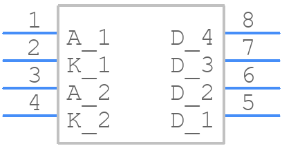 SMP-2A37-8DT - STANDEXMEDER - PCB symbol