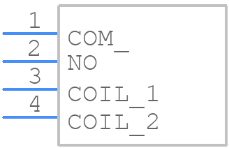 HF49F/012-1H1T - Hongfa - PCB symbol