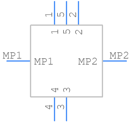 454951 - TE Connectivity - PCB symbol