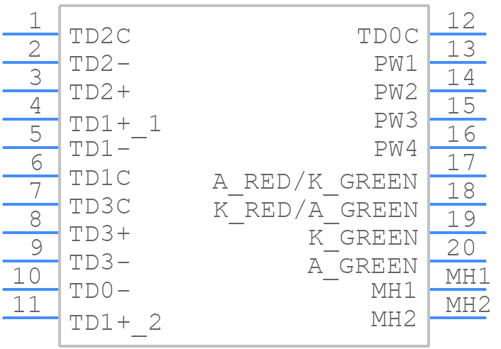 225412 - TE Connectivity - PCB symbol