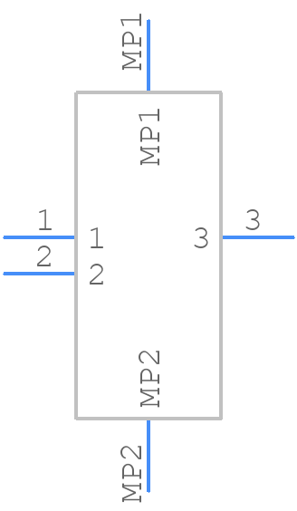 464431 - TE Connectivity - PCB symbol