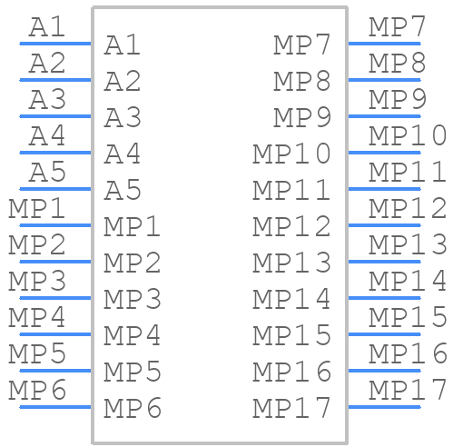 364709 - TE Connectivity - PCB symbol