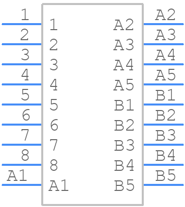 394573 - TE Connectivity - PCB symbol