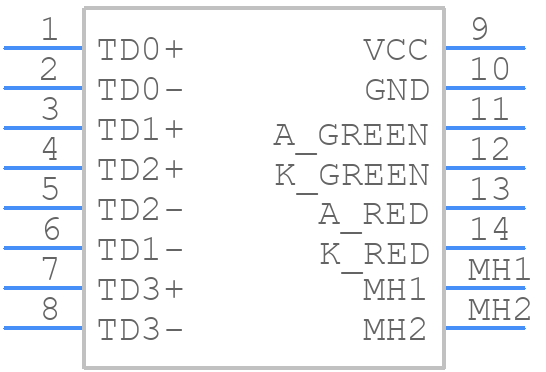 203351 - TE Connectivity - PCB symbol