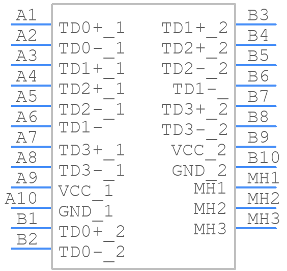 203184 - TE Connectivity - PCB symbol