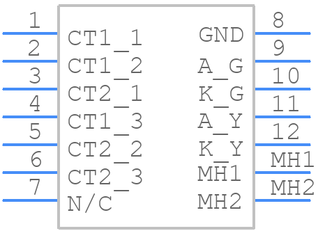 203330 - TE Connectivity - PCB symbol