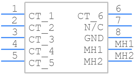 203501 - TE Connectivity - PCB symbol