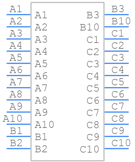 254837 - TE Connectivity - PCB symbol