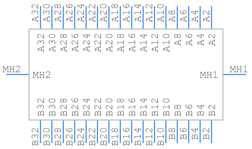 254847 - TE Connectivity - PCB symbol