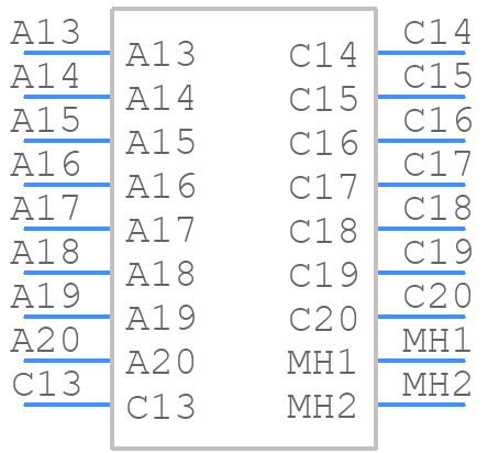 374184 - TE Connectivity - PCB symbol