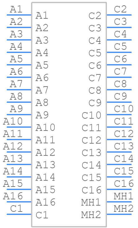 384209 - TE Connectivity - PCB symbol