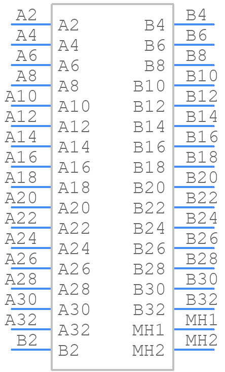 384248 - TE Connectivity - PCB symbol