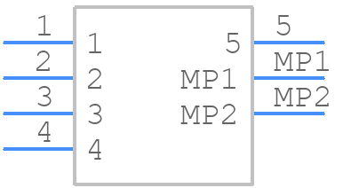 484930 - TE Connectivity - PCB symbol