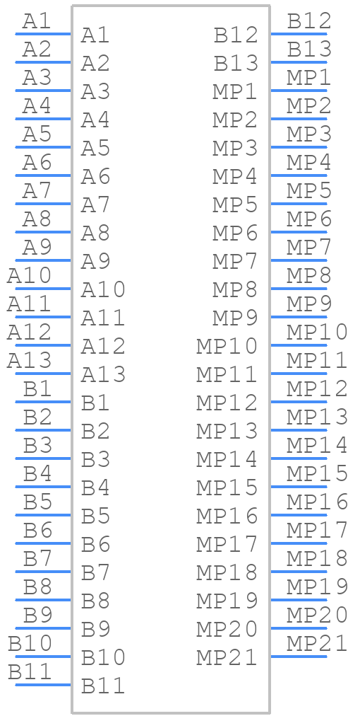 524543 - TE Connectivity - PCB symbol