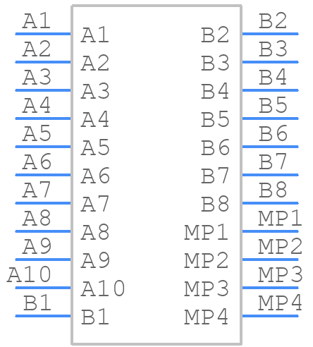 524550 - TE Connectivity - PCB symbol